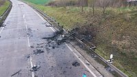 Bild: Unfallstelle in Luftaufnahmen