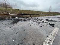 Bild: Tagbilder der Unfallstelle