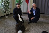Bild: Besuch bei der Nordh&auml;user Hundestaffel
