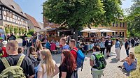 Bild: Unterwegs auf der Saale-Weinmeile