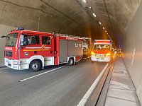 Bild: Unfall im H&ouml;llbergtunnel