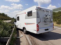 Unfall auf der Autobahn Bild: Unfall auf der Autobahn