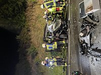 Bild: Schwerer Unfall an der Anschlussstelle Worbis