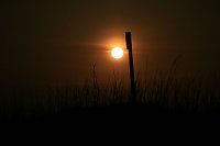 Bild: Sonnenuntergang - fotografiert vom Hainer Berg