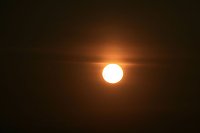 Bild: Sonnenuntergang - fotografiert vom Hainer Berg