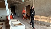 Der "Blumenblock" in Leinefelde nimmt Gestalt an Bild: Der "Blumenblock" in Leinefelde nimmt Gestalt an