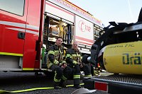 Bild: Eine Gro&szlig;&uuml;bung f&uuml;hrte die Feuerwehr in Heiligenstadt durch.