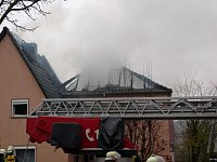 Bild: Wohnhausbrand Hospitalstra&szlig;e