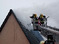 Bild: Wohnhausbrand Hospitalstra&szlig;e