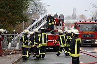 Bild: Wohnhausbrand Hospitalstra&szlig;e