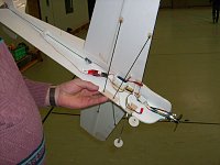Bild: Indoor-Modellflugzeug technik