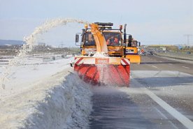 Bild: Winterdienst im Einsatz