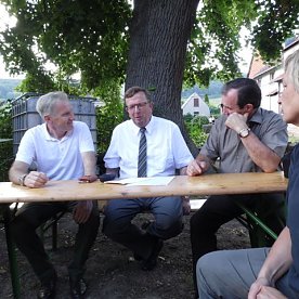 Bild: Zu Besuch