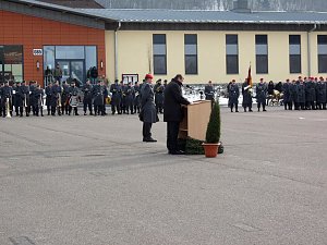 Frostiger herzlicher Abschied