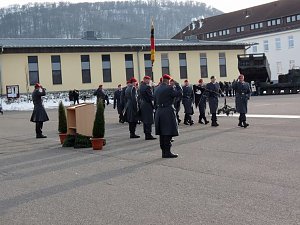 Frostiger herzlicher Abschied