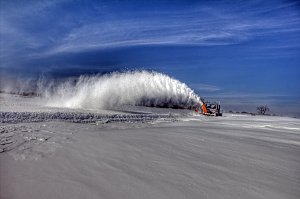 Schneeverwehungen