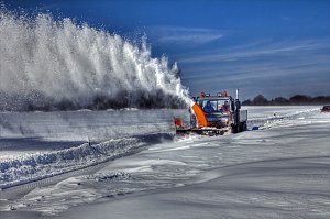 Schneeverwehungen