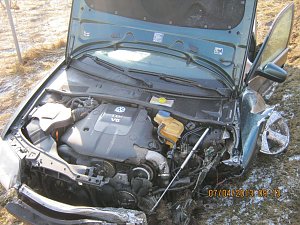Unfall auf der Autobahn