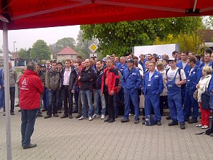 Warnstreiks der IG Metall