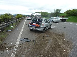 Unfall auf der Autobahn
