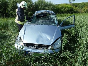 Crash auf der Autobahn