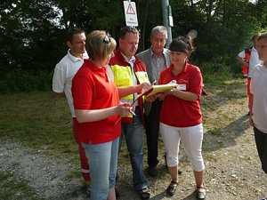 Junge Sanit&auml;ter im Wettstreit