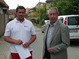 Junge Sanit&auml;ter im Wettstreit