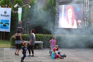 Auch am Samstag wurde gefeiert