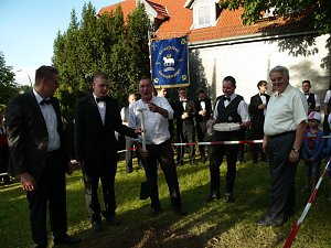 Ausgrabung und Beginn der Leinefelder Kirmes 2013