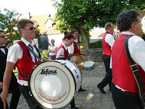 Ausgrabung und Beginn der Leinefelder Kirmes 2013