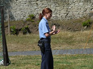 Polizeivorf&uuml;hrungen im Zeltlager der Johanniter
