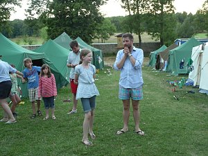 Abschlussabend des Zeltlagers der Johanniter