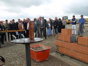 Grundsteinlegung Etzelsbach