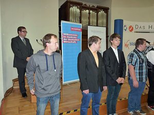 Feierliche Freisprechung