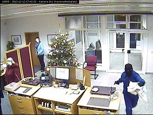 Bank&uuml;berfall in Ro&szlig;leben