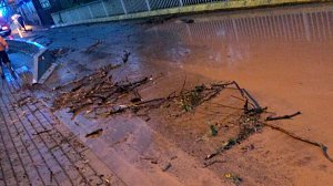 Unwetter in Gro&szlig;t&ouml;pfer