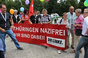 Zeichen gegen Rechts gesetzt