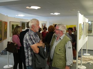 Er&ouml;ffnung der Ausstellung "Wege"