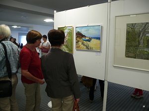 Er&ouml;ffnung der Ausstellung "Wege"