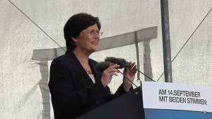 Angela Merkel in Leinefelde