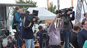 Angela Merkel in Leinefelde