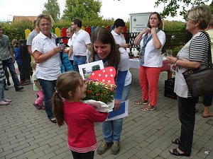 Geburtstagsfeier in der Montessorischule