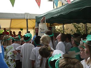 Geburtstagsfeier in der Montessorischule