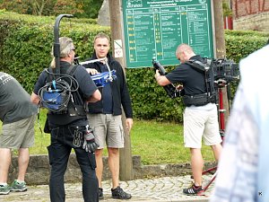 Dreharbeiten in Kirchohmfeld