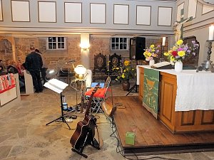 Gäßlein in Großbodunger Kircher
