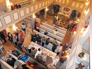 Gäßlein in Großbodunger Kircher