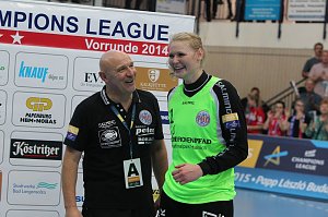 THC gewinnt erstes Champion League Spiel klar mit 33:20
