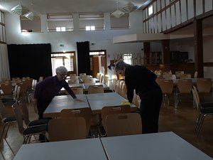 Vorbereitung Frauenfr&uuml;hst&uuml;ck