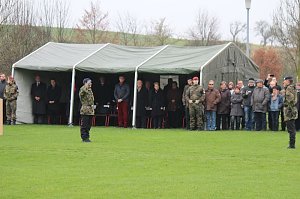 Neuer Lehrgang in Oberspier vereidigt