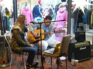 Lichterfest in der Bahnhofstra&szlig;e Leinefelde